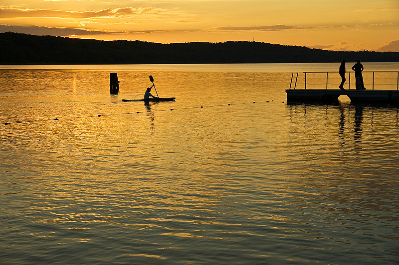 Ratzeburg Lake at Sundown